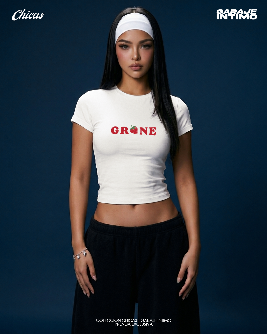 BABY TEE GRONE FRESA