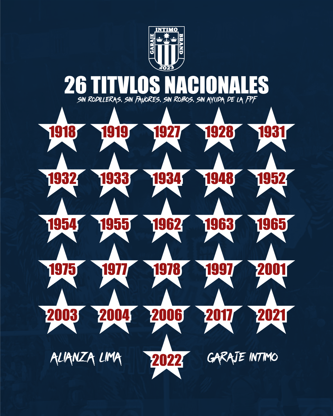 26 TITVLOS SIN RODILLERAS