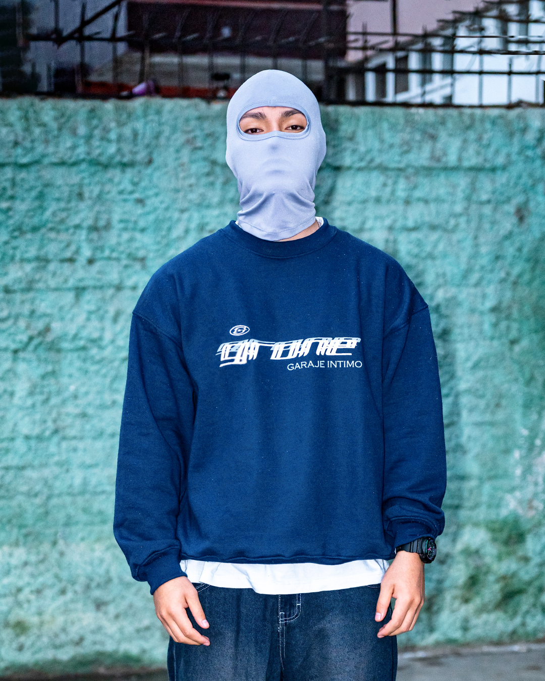 SUÉTER GRONE DISPLAY - AZUL