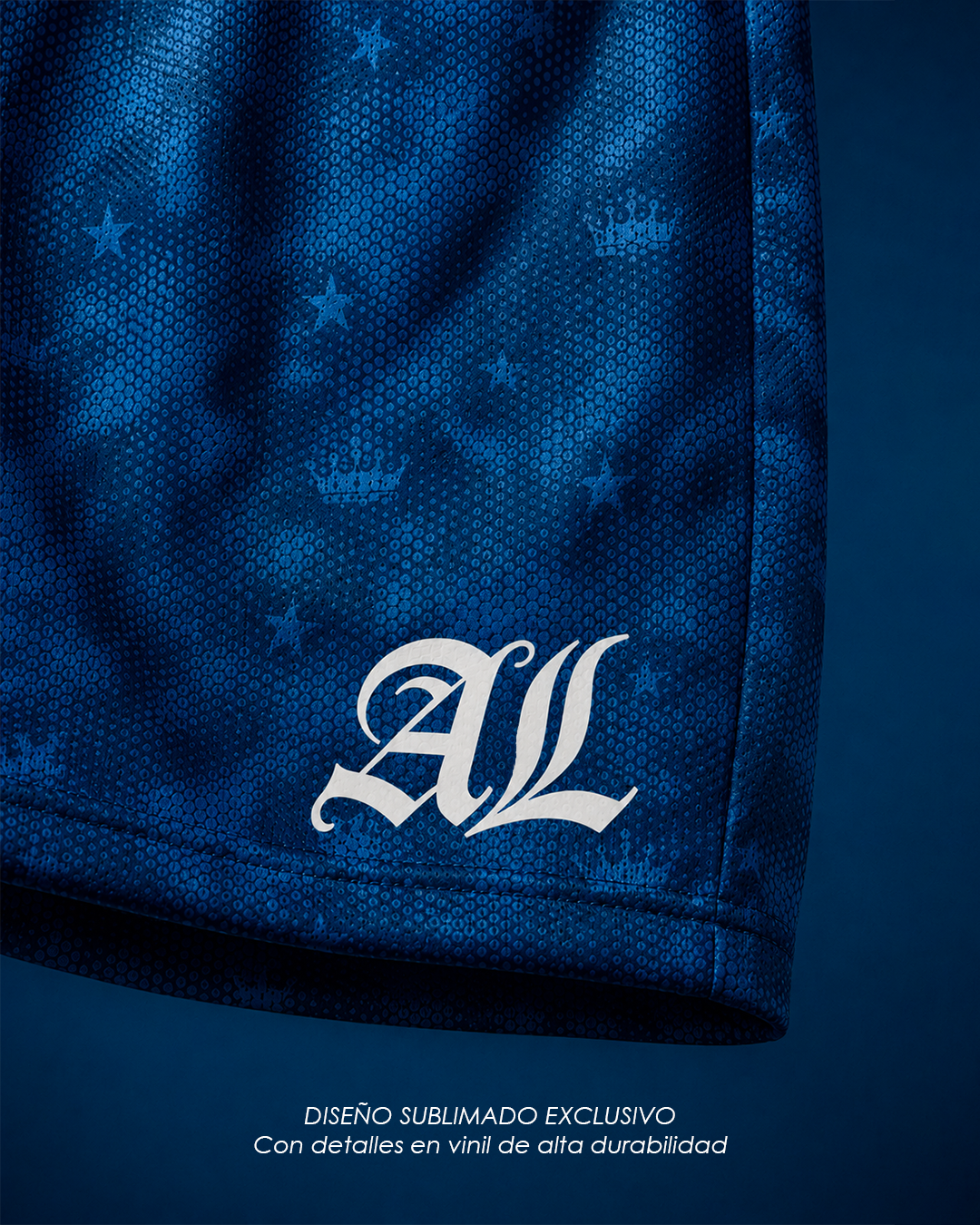 SHORT CAMVFLADO AZUL